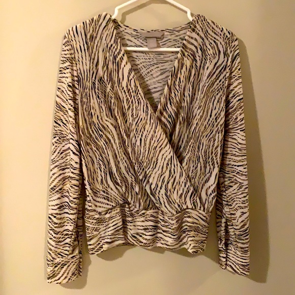 H&M Animal print top - Picture 1 of 6